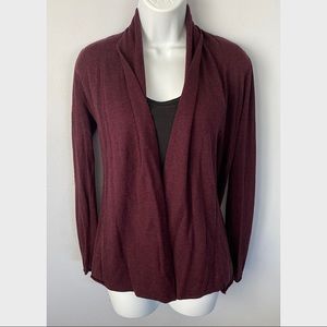 Burgundy Cardigan